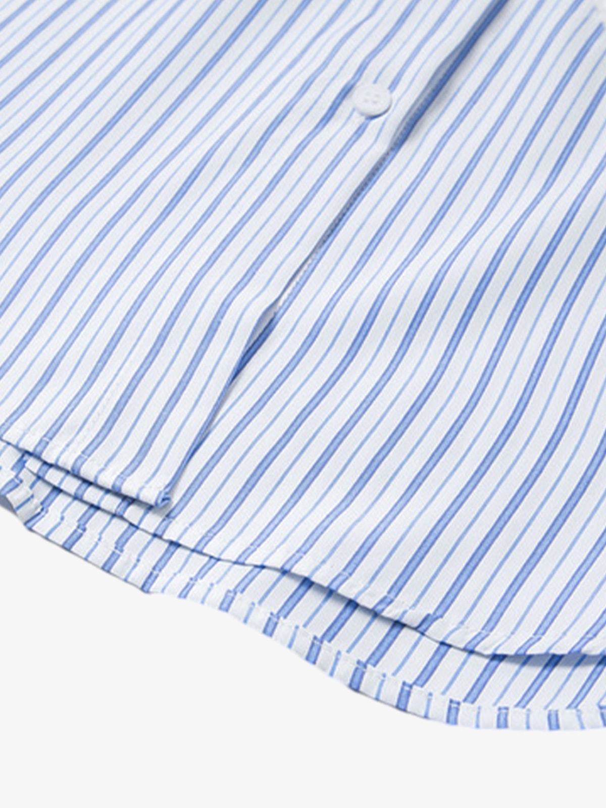 Striped Shirt with Fuzzy Number 39 Design