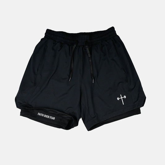 Faith Over Fear Liner Shorts
