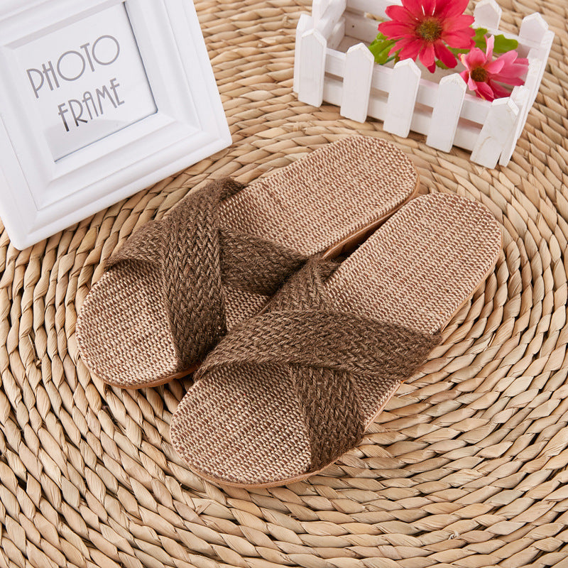 Unisex Beach Woven Slippers