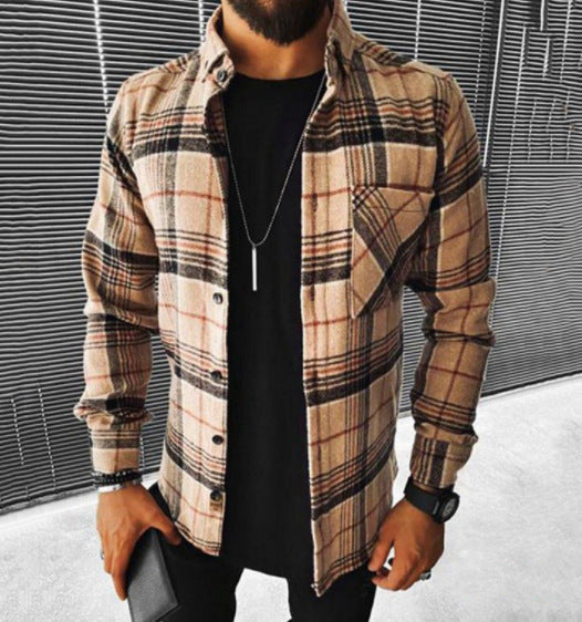 Stylish Corduroy Shirt Jacket for Men - Perfect for Casual and Semi-Formal Occasions