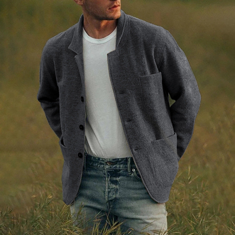 Stylish Men's Casual Jacket for Outdoor Adventures