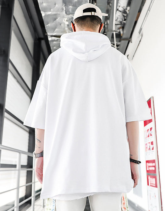 Street Trendy Short-sleeved Sweatshirt