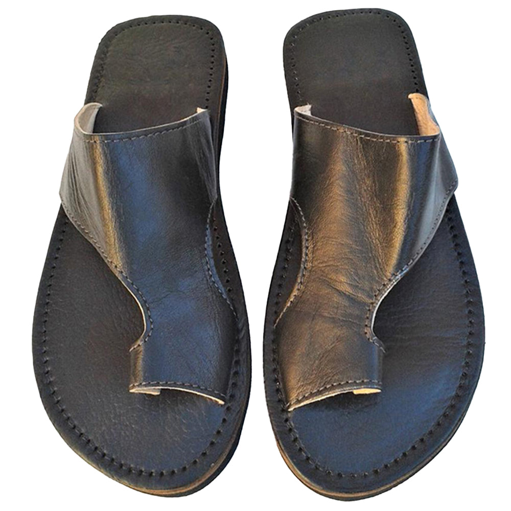 Men's Outdoor Retro PU Casual Slipper Sandals