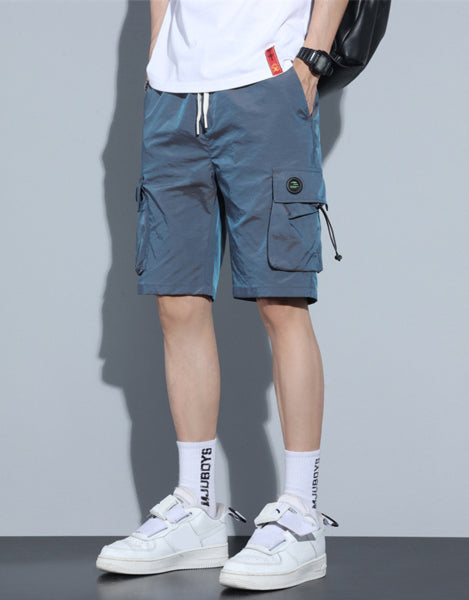 Street Fashion Techwear Cargo Wear Casual Gradient Shorts