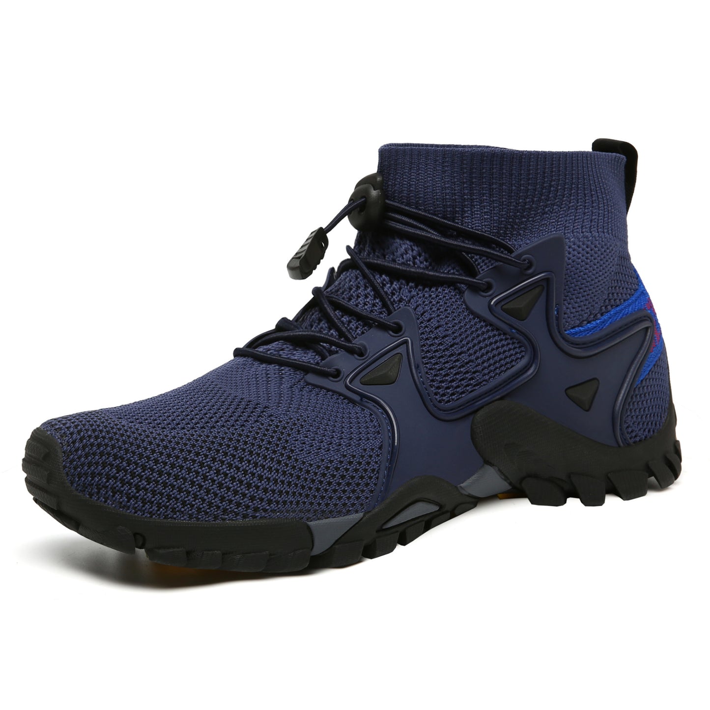 Men's Knitted Upper Breathable Outdoor Sports Shoes