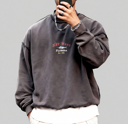 Men's Casual Printed Sweatshirt