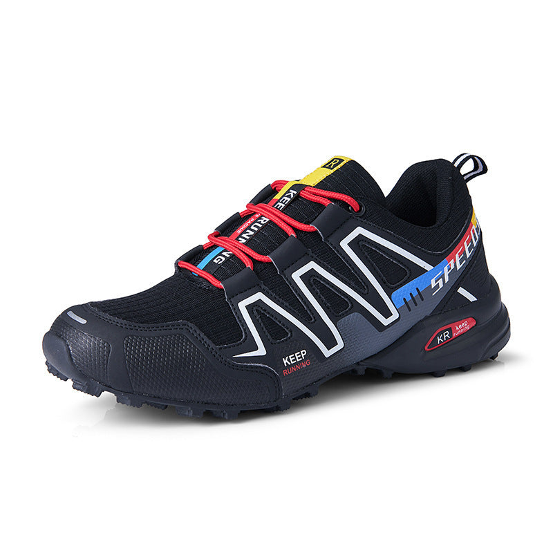 Men's Sneakers Shoes Mesh Breathable Anti Slip Hiking Shoes