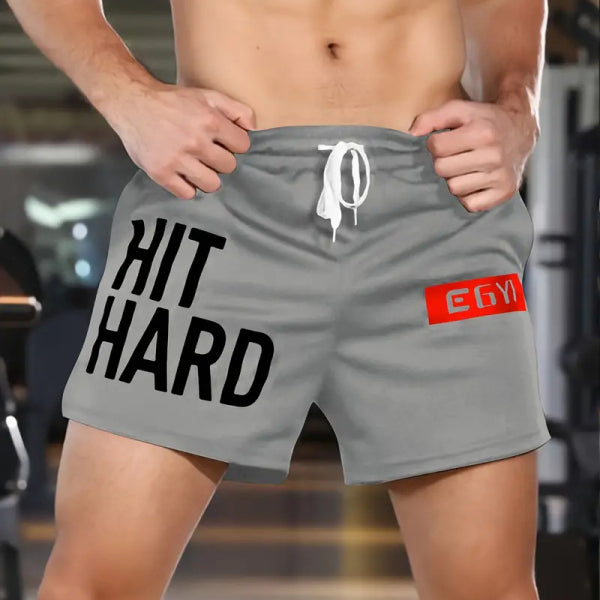Hit Hard Gym Shorts - Premium Quality for Intense Workouts