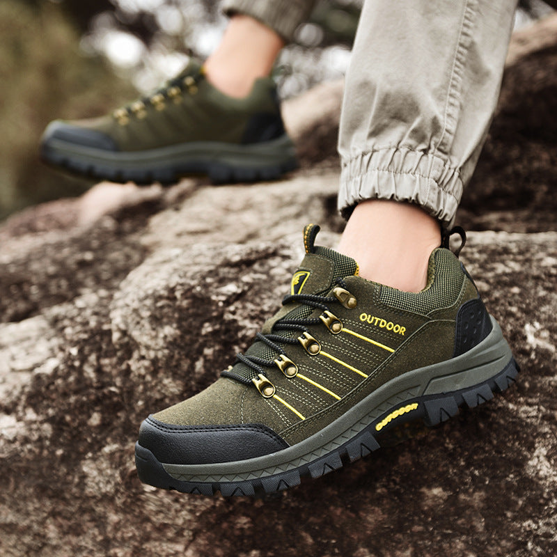 Men's Non-slip Waterproof Wear-Resistant Scrub Outdoor Hiking Shoes