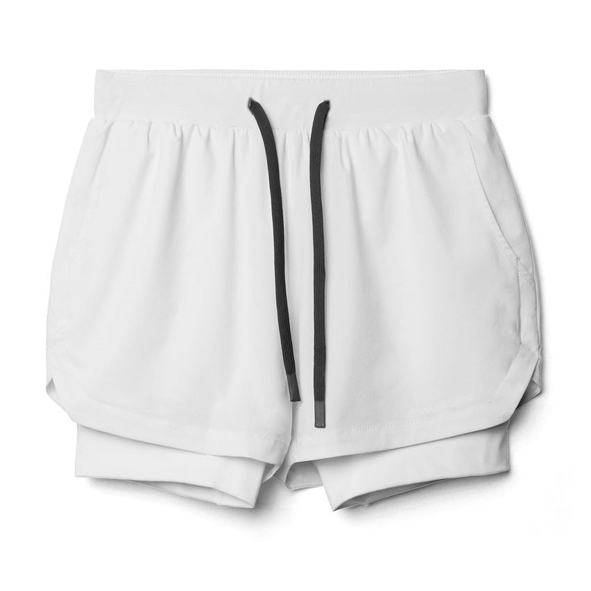 Men's Performance Running Shorts with Secure Phone Pocket