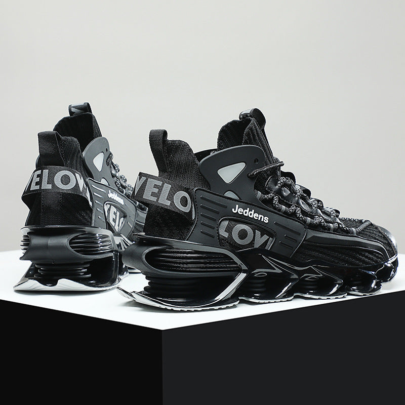 Metal Cutting Clunky Sneaker