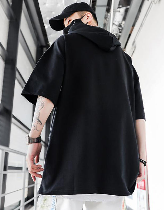 Street Trendy Short-sleeved Sweatshirt