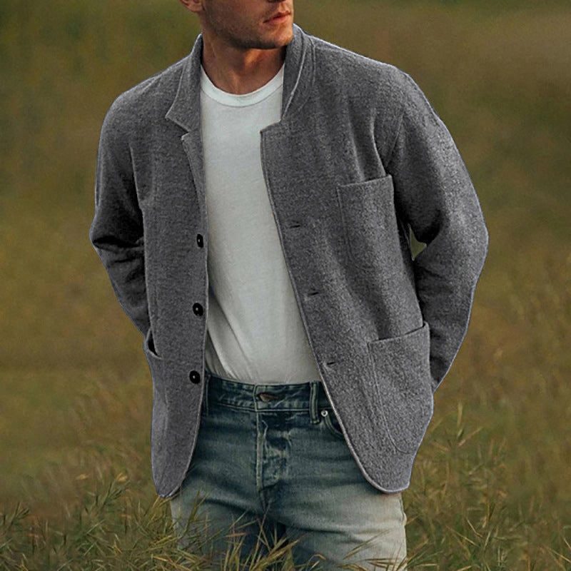 Stylish Men's Casual Jacket for Outdoor Adventures