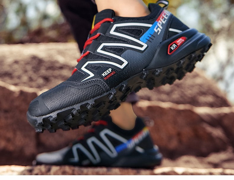Men's Non-slip Soft Outdoor Cross-country Hiking Shoes