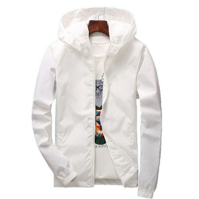 Stylish Men's Hooded Jacket - Perfect for Casual and Outdoor Activities