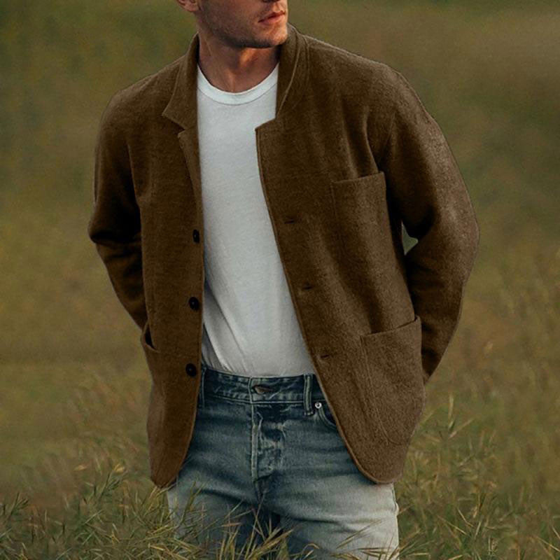 Stylish Men's Casual Jacket for Outdoor Adventures