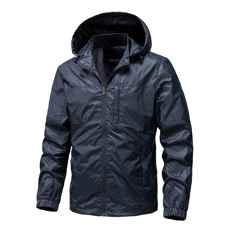 Lightweight Waterproof Jacket for Men - Perfect for Outdoor Adventures