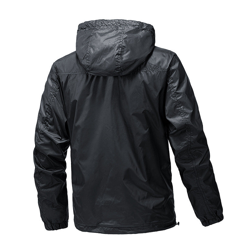 Lightweight Waterproof Jacket for Men - Perfect for Outdoor Adventures