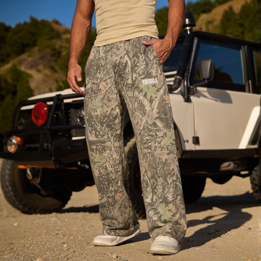Men's Comfortable Outdoor Hunting Print Jogger Pants