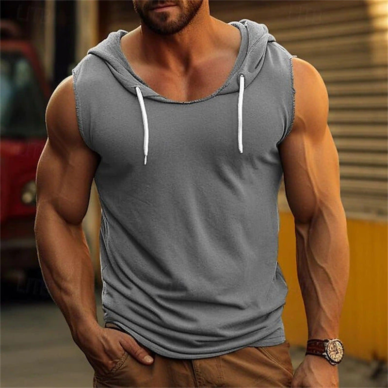 Men's Hooded Tank Top