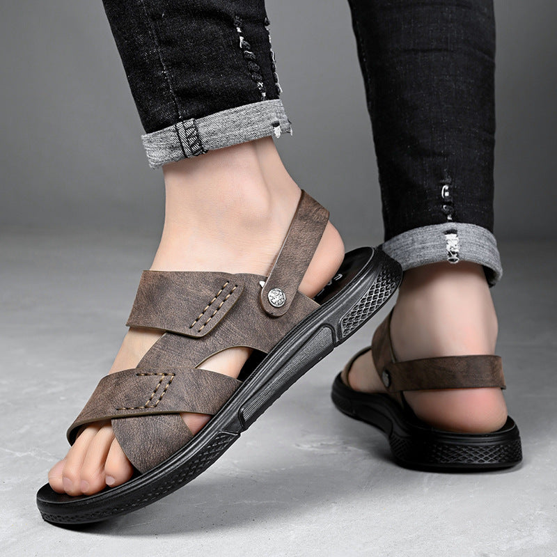 Men's Beach Outdoors Shoes With Soft Soled Sandals