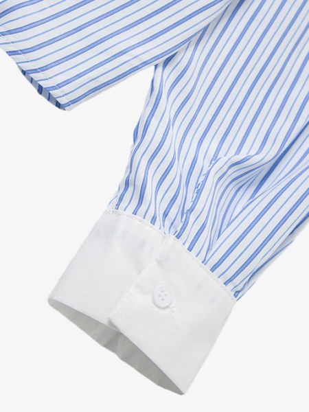 Striped Shirt with Fuzzy Number 39 Design