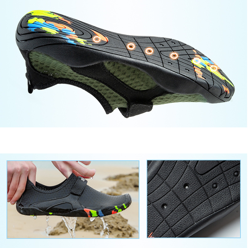 Quick Dry Water Sports Barefoot Shoes For Swim Beach Pool Surf Wading Shoes Non-slip Breathable Soft