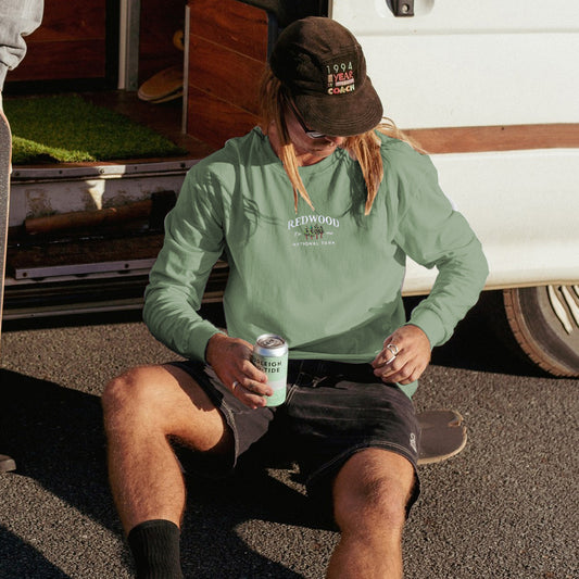 Men's Landscape Print Long Sleeve T-Shirt