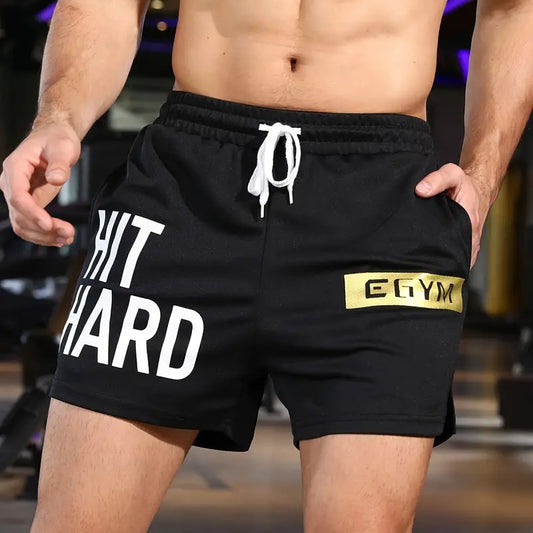 Hit Hard Gym Shorts - Premium Quality for Intense Workouts