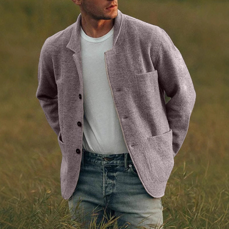 Stylish Men's Casual Jacket for Outdoor Adventures