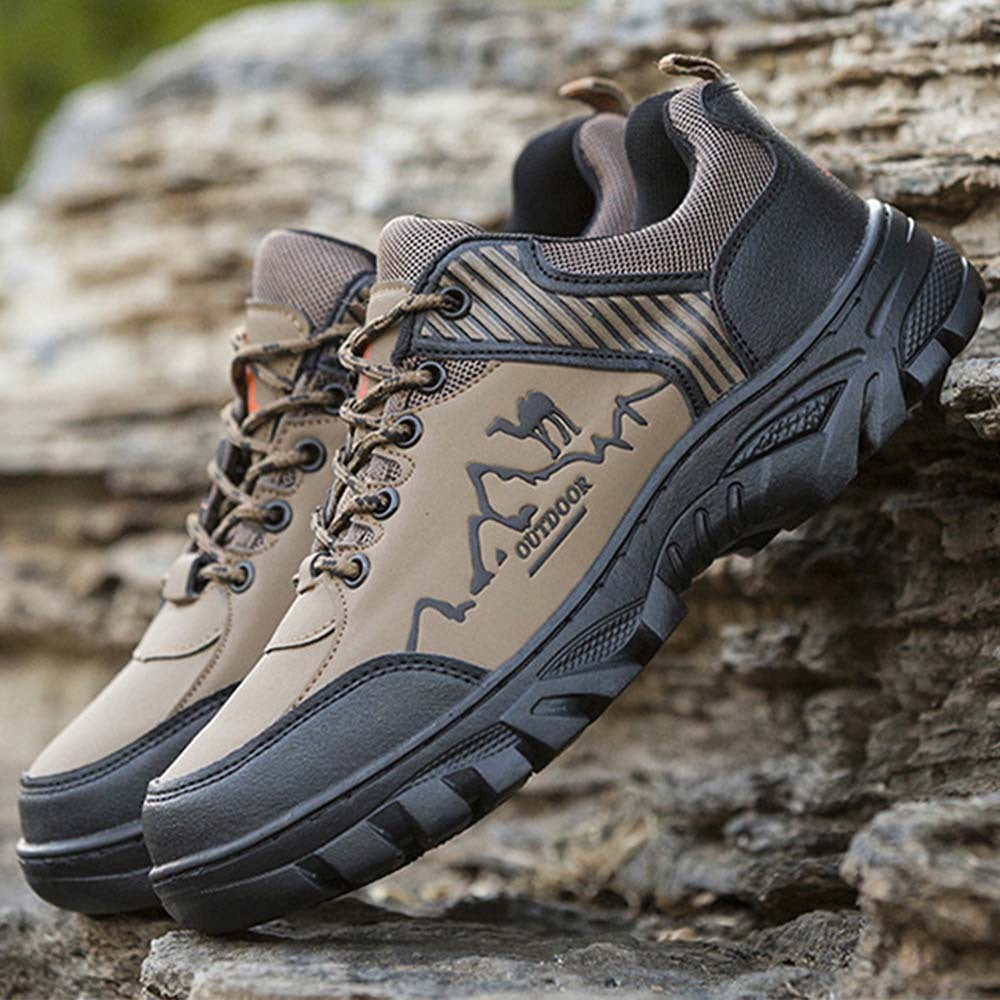 Men's Waterproof Non-slip Wear-resistant Outdoor Hiking Shoes