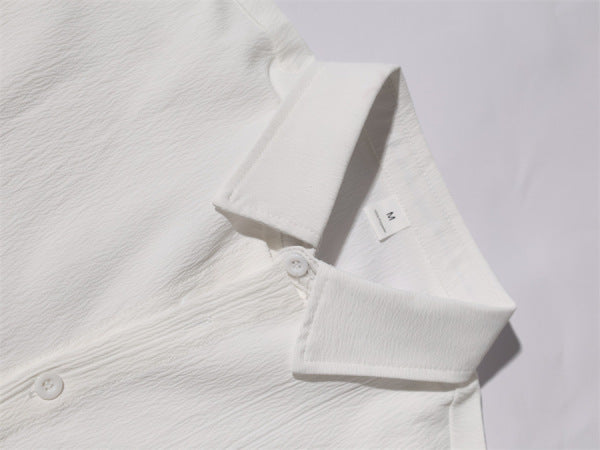 Men's Simple Wide Shoulder Sleeveless Shirt
