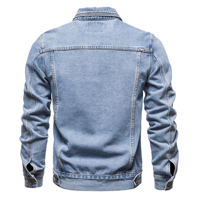 Stylish Denim Jacket for Men - Perfect for Casual and Outdoor Wear