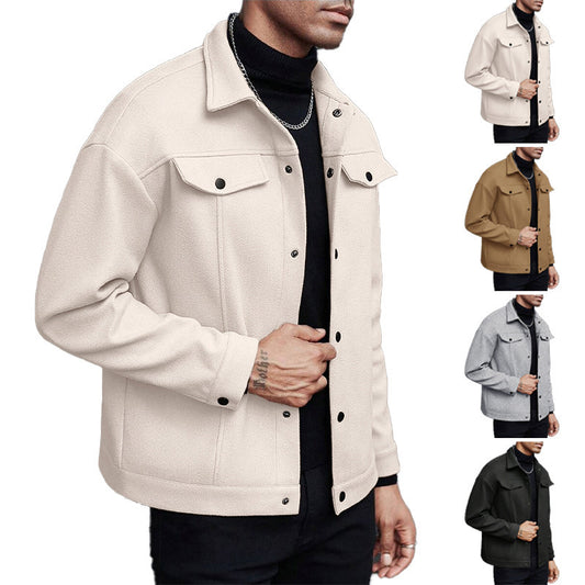 Stylish Men's Casual Jacket with Multiple Color Options
