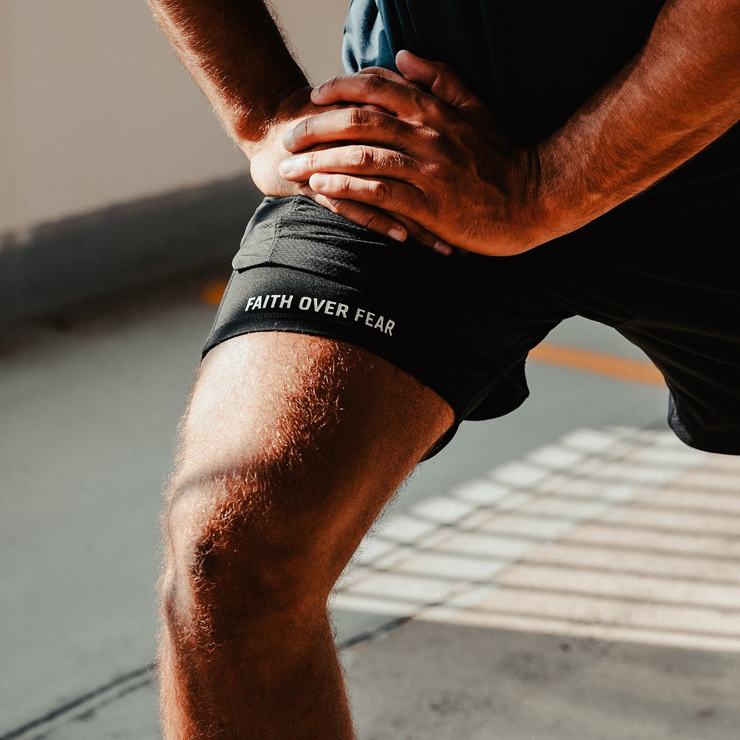 Faith Over Fear Liner Shorts