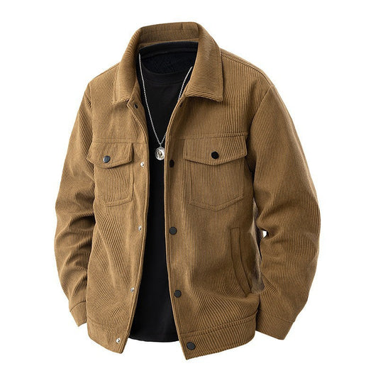 Stylish Corduroy Jacket for Men - Perfect for Casual and Outdoor Wear