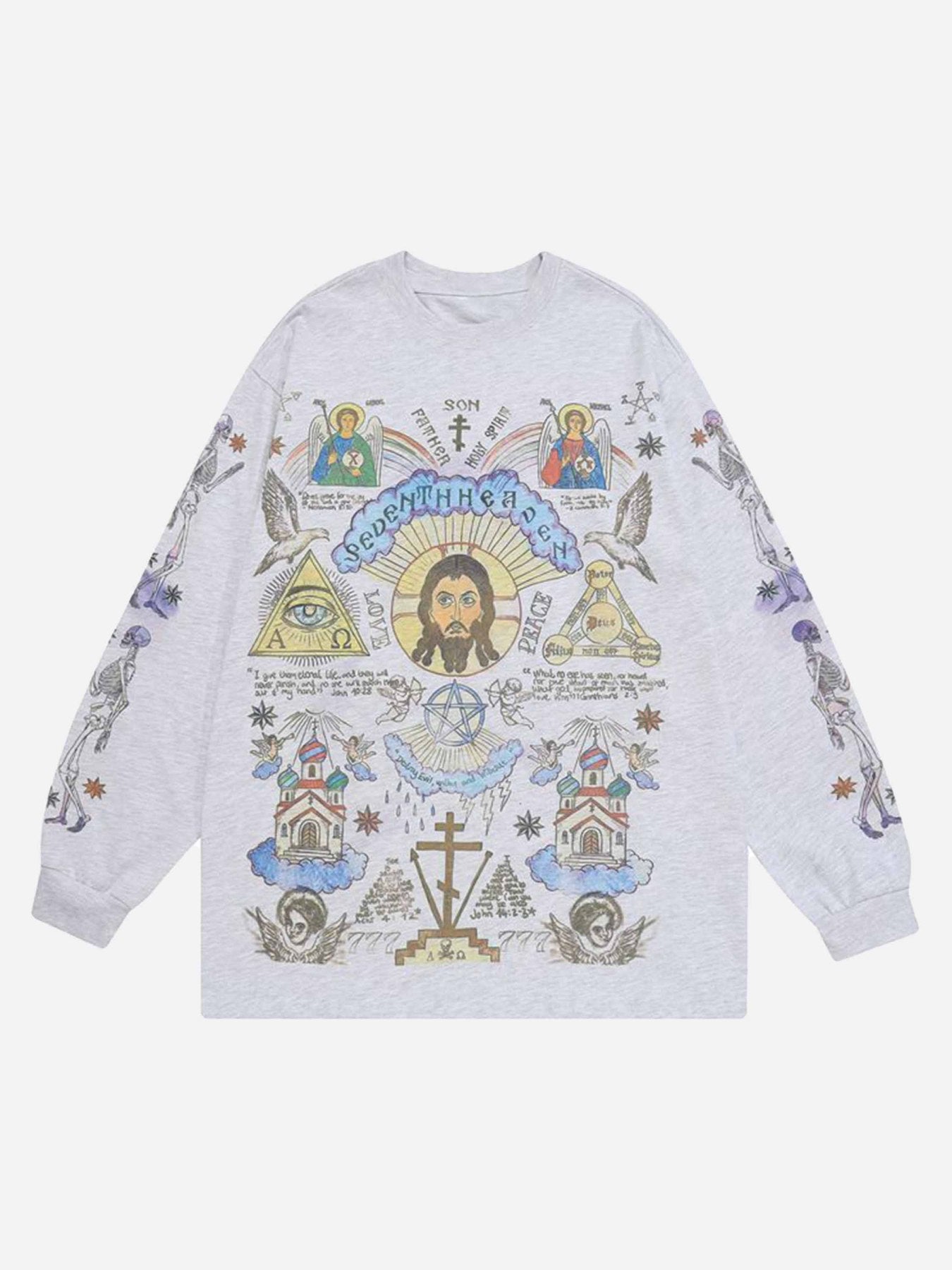 Embroidered Graphic Sweatshirt