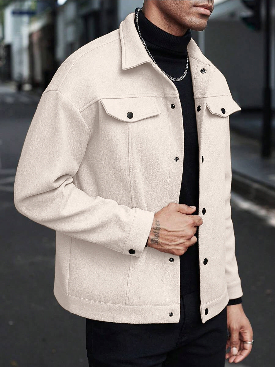 Stylish Men's Casual Jacket with Multiple Color Options for Everyday Wear
