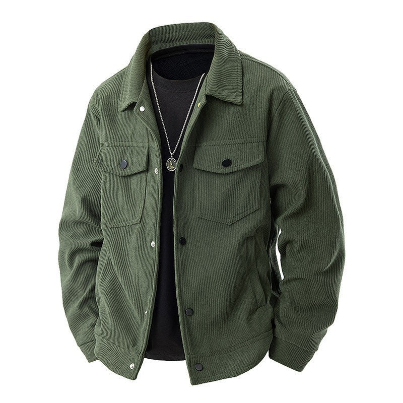 Stylish Corduroy Jacket for Men - Perfect for Casual and Outdoor Wear