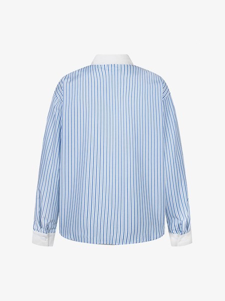 Striped Shirt with Fuzzy Number 39 Design
