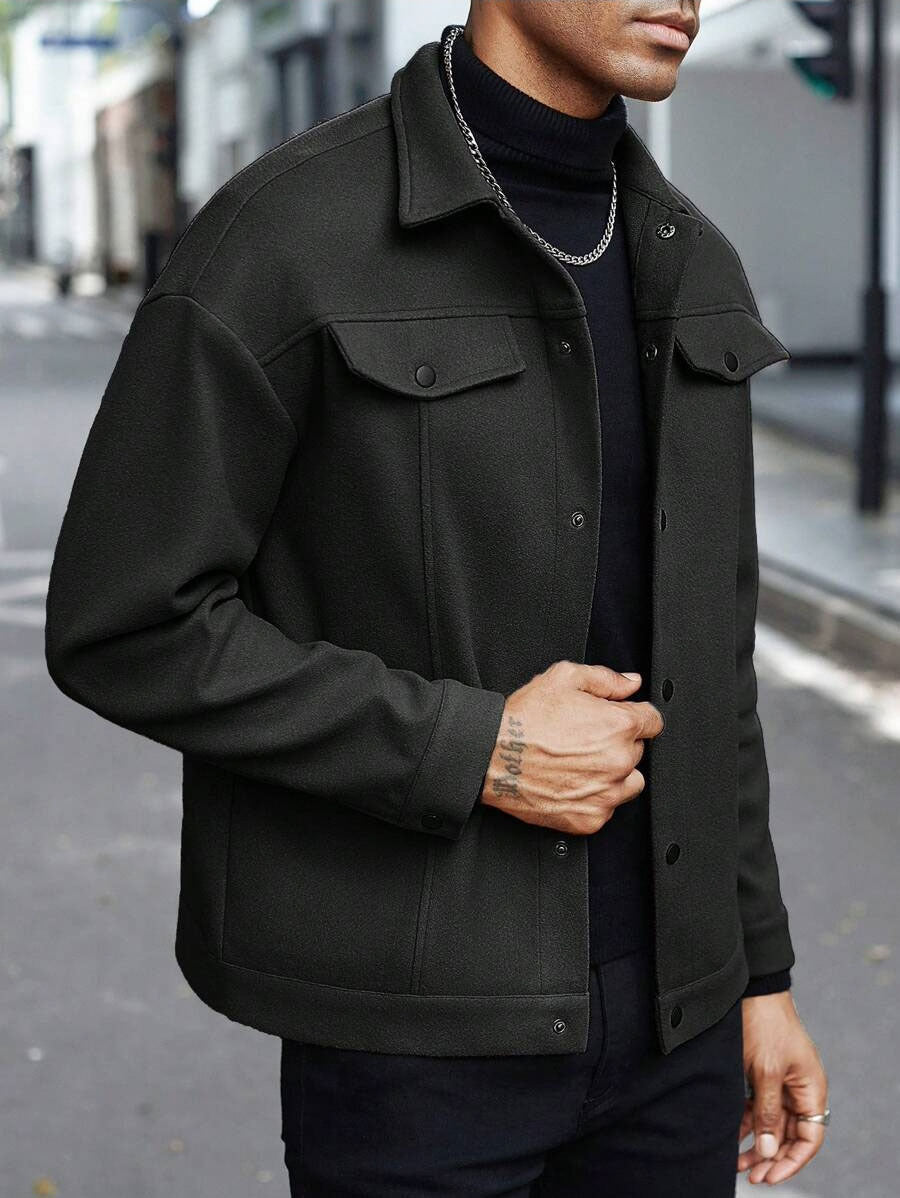 Stylish Men's Casual Jacket with Multiple Color Options for Everyday Wear