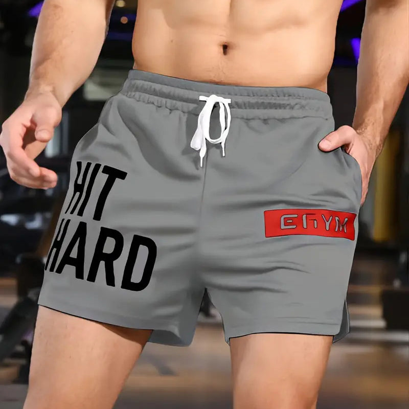 Hit Hard Gym Shorts - Premium Quality for Intense Workouts