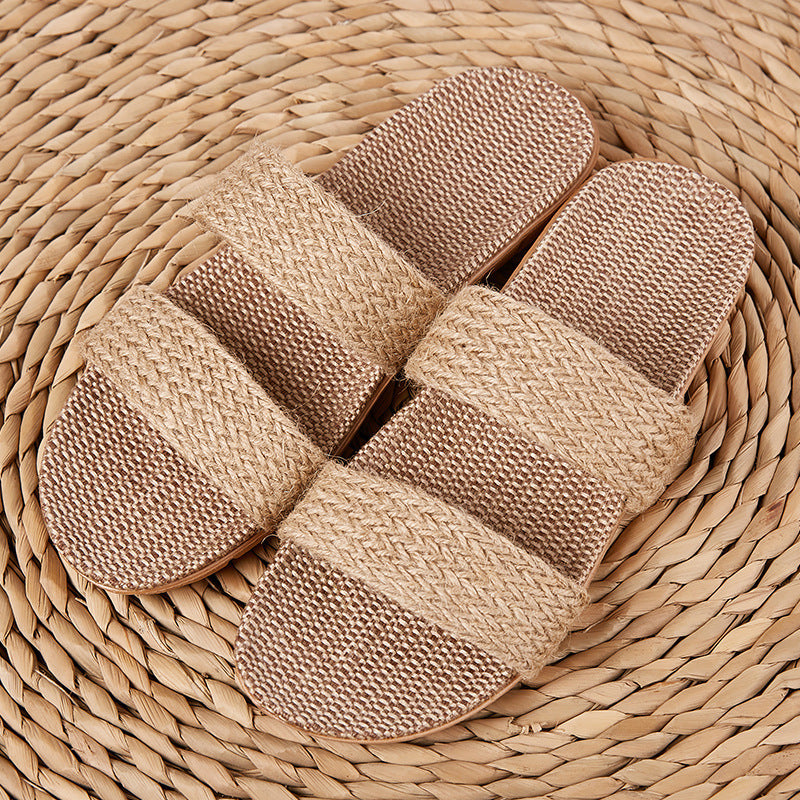 Unisex Beach Woven Slippers
