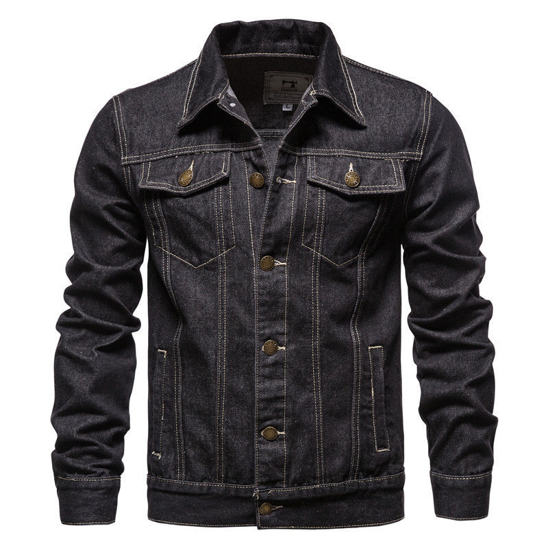Stylish Denim Jacket for Men - Perfect for Casual and Outdoor Wear