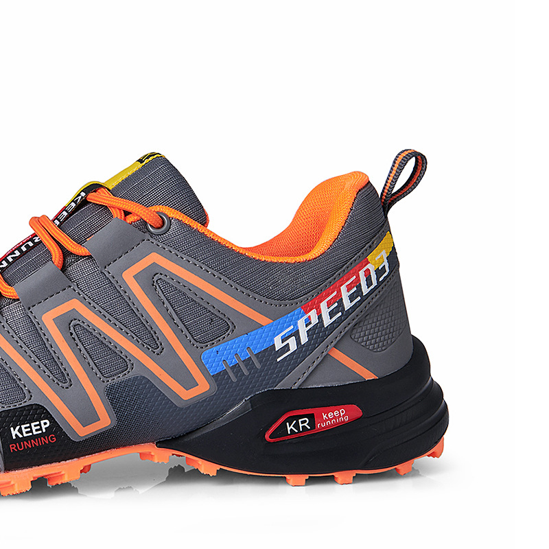 Men's Sneakers Shoes Mesh Breathable Anti Slip Hiking Shoes