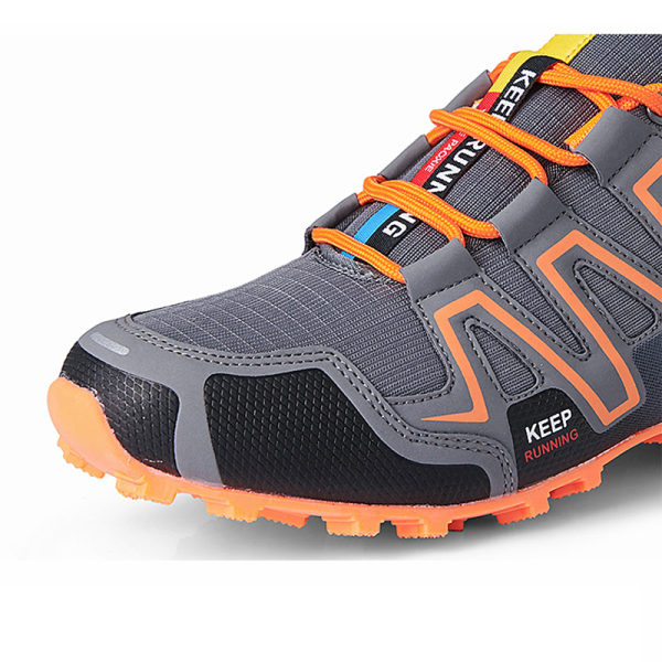 Men's Sneakers Shoes Mesh Breathable Anti Slip Hiking Shoes