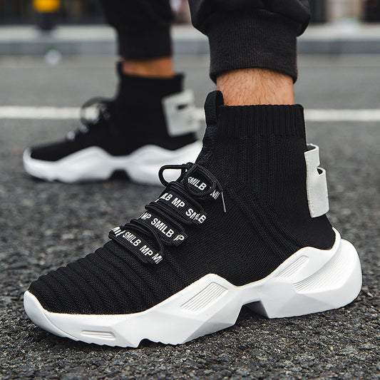 Socks High-top Mesh Clunky Sneaker