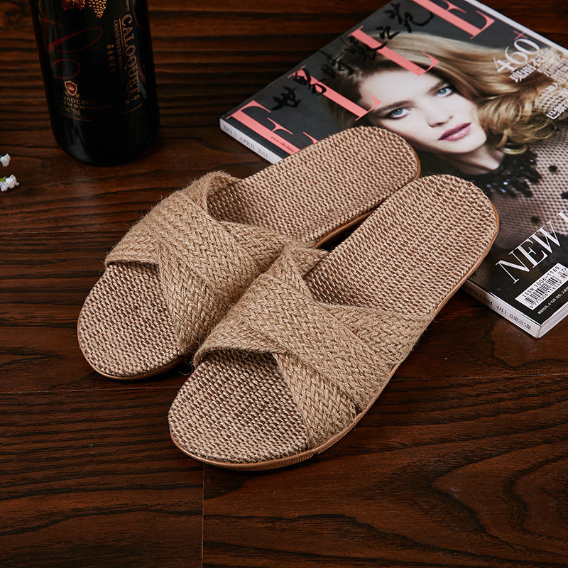 Unisex Beach Woven Slippers