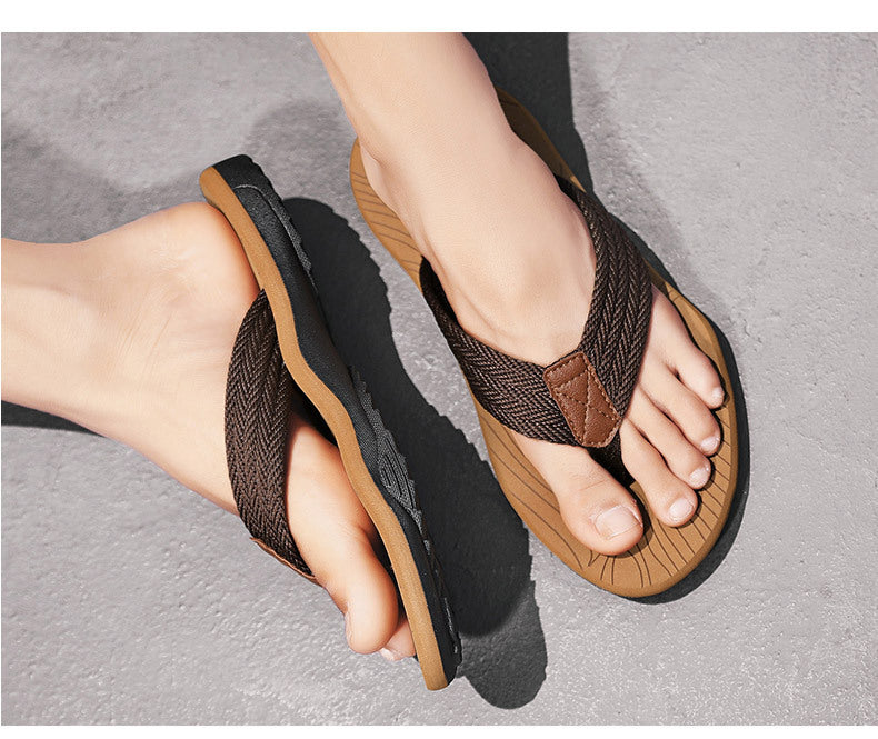 Men's Colorblock Resort Flip-Flops Slippers