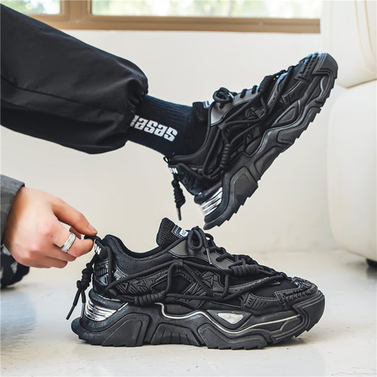 Mechanical Black Samurai Chunky Sneakers